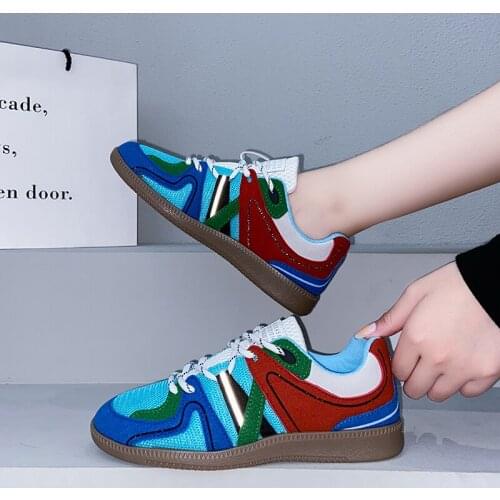New Sneakers Women Fashion Sport Shoes Sneakers Women Trend Canvas Shoes Comfortable Flat Shoes Women Breathable Walking Sneaker