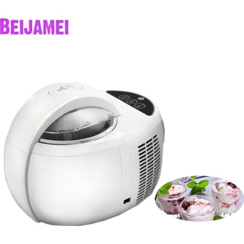 BEIJAMEI Frozen Fruit ice cream machine home full automatic mini ice cream maker electric soft hard ice cream making