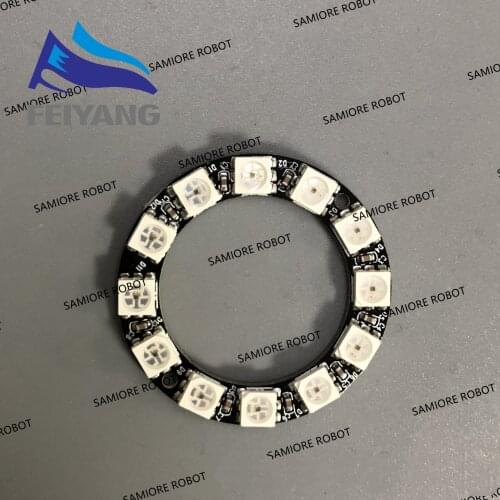 10pcs RGB LED Ring 12 Bits WS2812 5050 RGB LED With Integrated Driver Module For Arduino