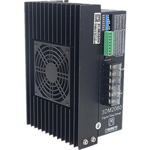 3DM2080 110/130 three-phase digital hybrid stepper motor driver 8.2A 150 subdivision AC80V-240V for CNC cutting