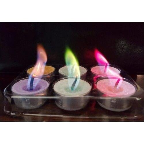 Tuğra Gift Renkli̇ Burning Candle Pole Lights 6lı candles and scents свечи и ароматы velas y aromas