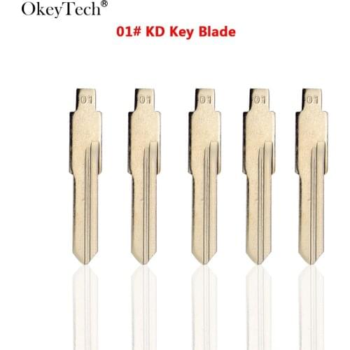 Okeytech 10PCS/LOT KEYDIY Universal Remotes Flip Blade 01# for KD Remote HU49 for VW Jetta Santana for Audi for Skoda