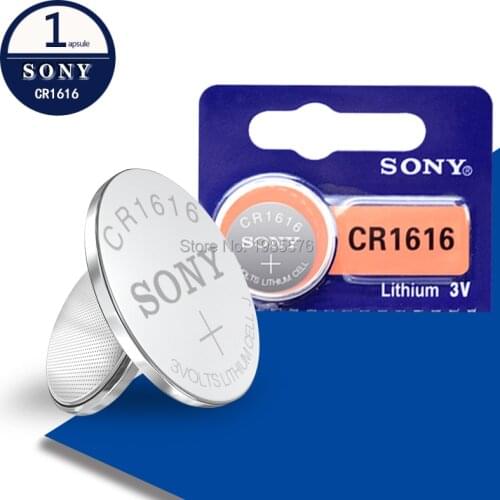 1PC For Sony Original CR1616 Button Cell Battery For Watch Car Remote Key cr 1616 ECR1616 GPCR1616 L28 3v Lithium Battery