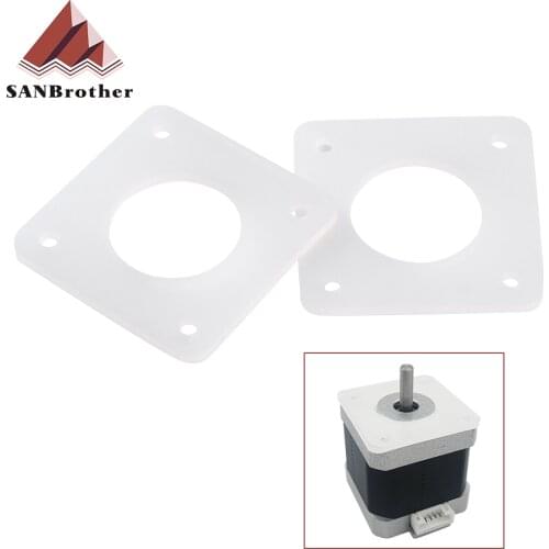 1PCS Nema 17 42Stepper Damper Nema17 Stepper Motor Damper Cork Gasket Rubber Reprap Isolator 42 Motor Absorber For 3D Printer M