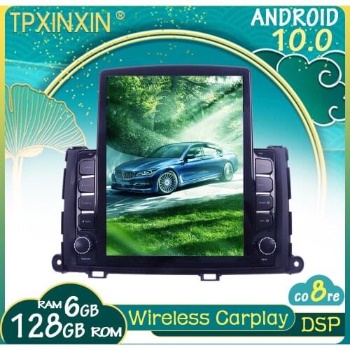 10.0 For Toyota Sienna 2011-2014 Android Car Stereo Car Radio with Screen Tesla Radio Player Car GPS Navigation Head Unit