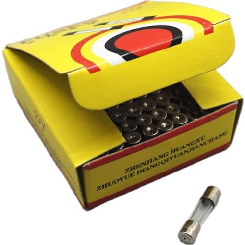 100PCS 5x20 3.5A 250V F3.5A 3500ma FUSES 5*20 5*20MM Glass insurance tube safety