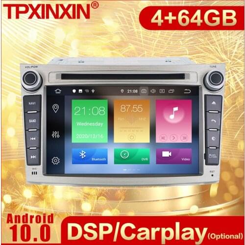 2 Din Carplay Android Radio Receiver Multimedia For Subaru Outback 2009 2010 2011 2012 2013 2014 GPS Navi IPS Recorder Head Unit