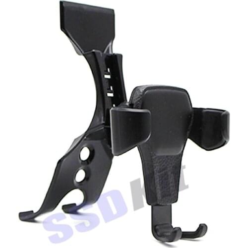 Car Mobile Phone Holder Mobile Stand Wireless Charger Qi No Damaged Storage Holder For Mercedes Benz C MB W205 2014~2020