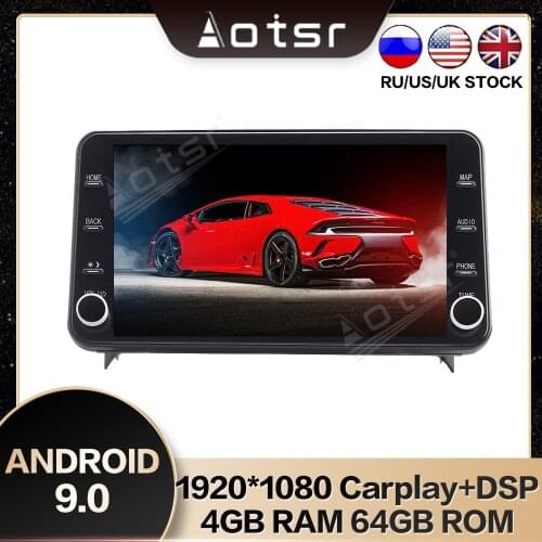 Max-Pad Stream Media For TOYOTA RAV 4 2020 PX6 Android 9.0 Car GPS Navigation Multimedia DSP Carplay Fast boot