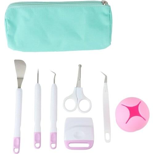 7Pcs/Lot DIY Cardstock Crafting Basic Tools Kit Craft Vinyl Weeding Tools Silhouette Embossed Wording Tool For Cricut