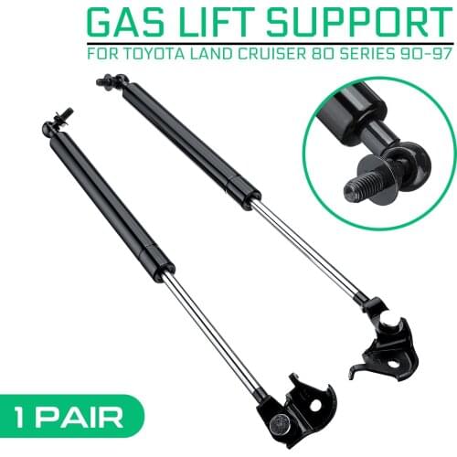 Car Front Engine Hood Shock Lift Strut Support Props Rod Arm Gas Spring For Toyota Land Cruiser 80 Series 90-97 Struts Bar