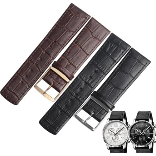 WENTULA watchbands for CK watch band K2G271//K2G276/K2G2G1 calf-leather band cow leather Genuine Leather leather strap