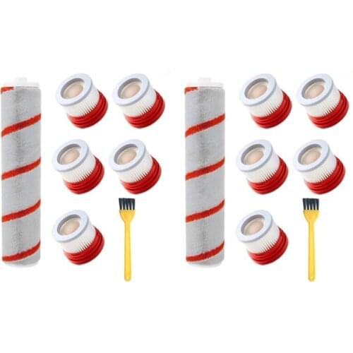HEPA Filter Roller Brush Replacements for Xiaomi Dreame V9 V9P V10 Handheld Vacuum Cleaner Accessories Part Kits