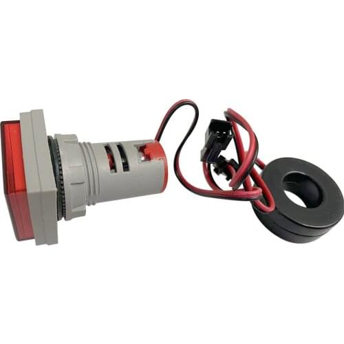 ST17VAH 3 In 1 Voltmeter Ammeter At Hz Digital Voltage Indicator AC 60-500V 0-100A 20-75Hz 3 In 1 Indicator