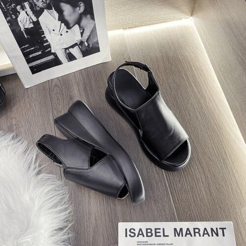 Hot Flowers Leisure ankle-strap Wedges womens Shoes 2020 Summer Sandals Platform High Heels Shoes Woman