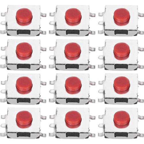 200Pcs Tactile Push Button Switch Electronic Product Light Touching Patch 6 x 6 x 3.1mm Micro Switch high quality