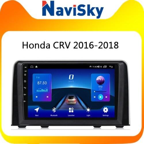 NaviSky Car Radio Video Player For Honda CRV CR-V 5 RT RW 2016-2019 Navigation Stereo GPS Audio Multimedia System Android no DVD