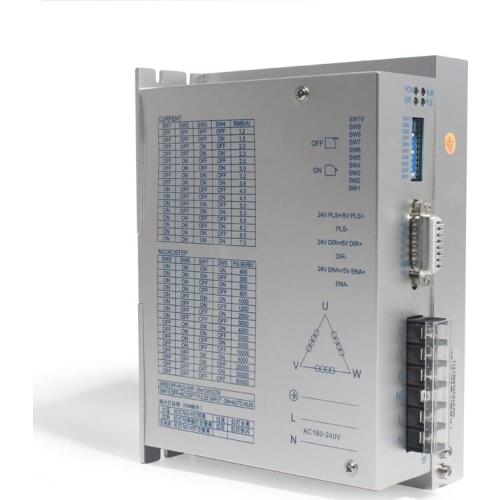 3 phase stepper motor driver HB3722S2 for 110 130 stepper motor 220V 7A, for packaging machine and CNC