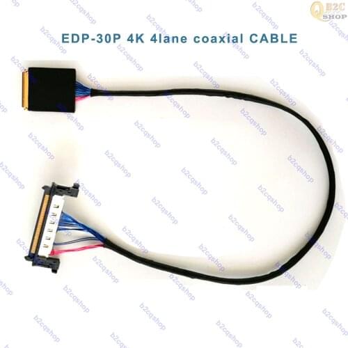 I-PEX20453-30P to FI-RE51S 4K 4lane coaxial EDP CABLE LM270WR2-SPA2 LM270WR3-SSA1 JRY-W9UD-NV1
