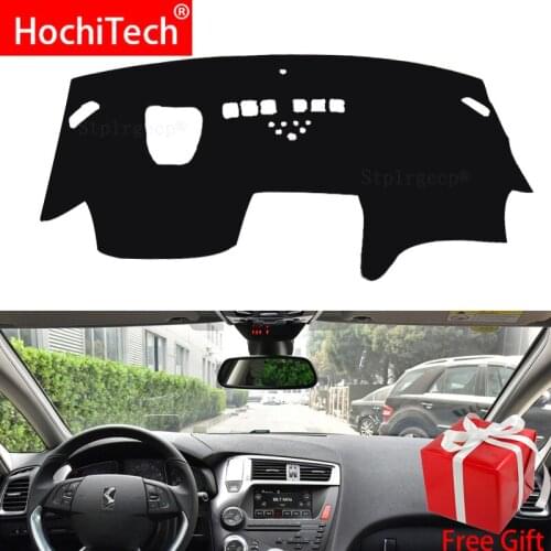 Car Dashboard Avoid Light Pad Instrument Platform Desk Cover Mats Carpets for Citroen DS 5 DS5 2011~2019