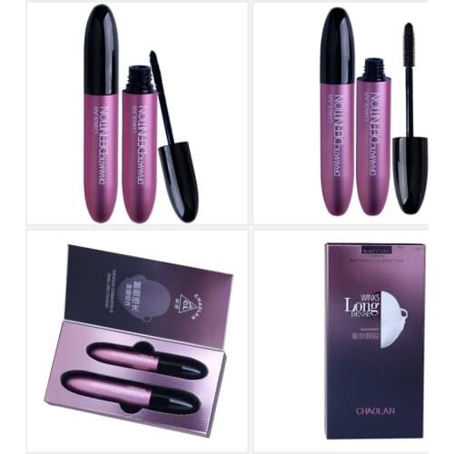 ICYCHEER 4D Silk Fiber Lash Mascara Waterproof Makeup Eyelash Extension Mascara Cream Premium Black Waterproof Eyelash Extension