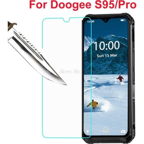 For Doogee S95 Protective Film Round Edge Premium Tempered Glass Guard Mobile Phone Screen Protector Film For Doogee S95 Pro