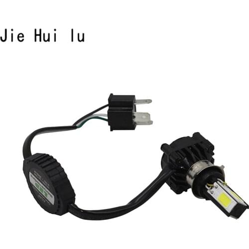 1 Set H4 LED Motorcycle Headlight Bike H6 H4 LED Bulb Lamp 360 Degrees Beam IP67 White 40W 4000Lm