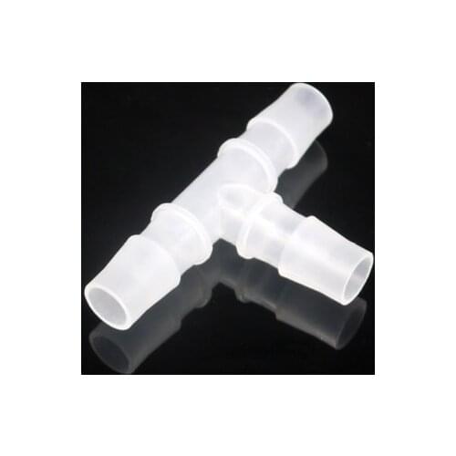 10pcs ID 3.2~25mm Tee Splitter Water Connector Joint Adapter Pipe Tube Hose Garden Lawn Irrigation System Parts Connector 3-way
