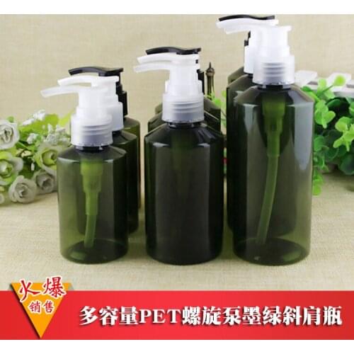 100ml/150ml/200ml Oblique Shoulder Set Bottle Shower Shampoo Water Bottle 10PCS/LOT
