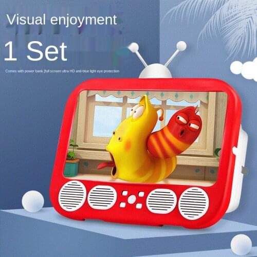 12 Inch Retro Mobile Phone Screen Magnifying Glass 3X 4X Telescopic Creative Stretching 3d Mobile Phone Magnifying Glass