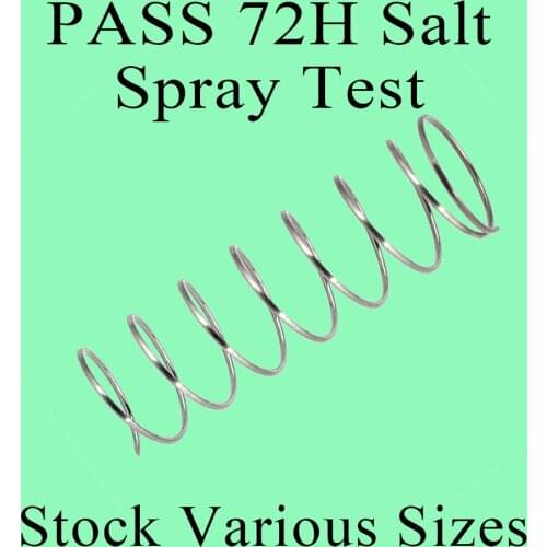 50Pcs Compression Spring Used For Toy OEM Metal Coil SUS 304 Wire Diameter 0.8MM Stock