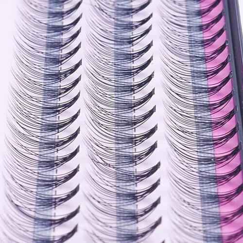 60 Bundle Wispy Single Eyelashes Natural 3d Fake False Lashes 6/8/9/10/11/12/13/14mm Vendors Wholesale Lashes With Box Makeup