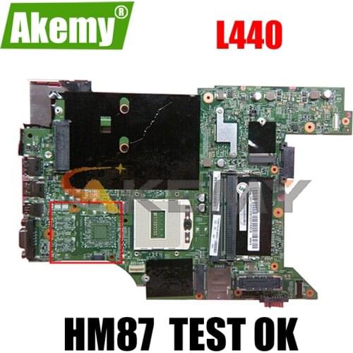 Akemy Suitable For Lenovo ThinkPad L440 Laptop Motherboard PGA947 HM87 FRU00HM541 00HM540 00HM535 04X1972 00HN468 00HN469
