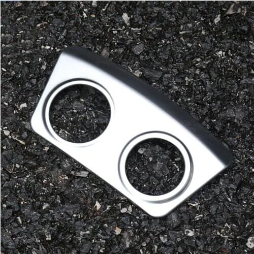 Car Styling ABS Console cigarette sequins Interior Chrome Trim Decoration For Kia KX5 2016 Car Accessories Decoration Sequins