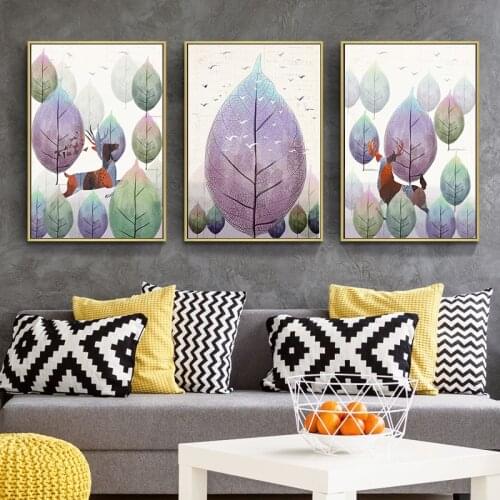 BALLEAY ART Wall Watercolor Paintings