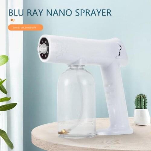 Touch Screen Wireless Gun Disinfectant Sprayer Removable Electric Sanitizing Sprayer USB Recharge Handheld Sterilization