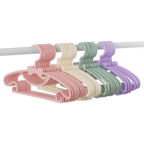 Bow-knot Childrens Hangers No Trace Anti-slip Hangers Cartoon Clothes Household Space Saver Baby Clothes Hangers High Quality