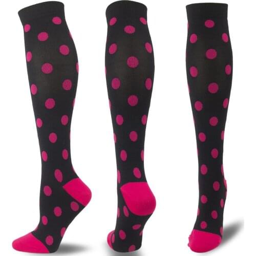 Golf Compression Stockings Crossfit Stretch Pressure Varicose Vein Stocking Leg Relief Pain Pain Knee High Support Thigh-High