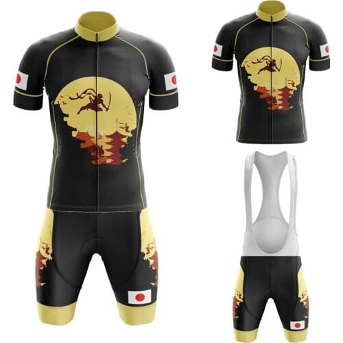 2021JAPAN Summer New Cycling Jersey Set BIke Team Maillot Ciclismo Hombre Bicycle Equipment Roupa Ciclismo Masculino