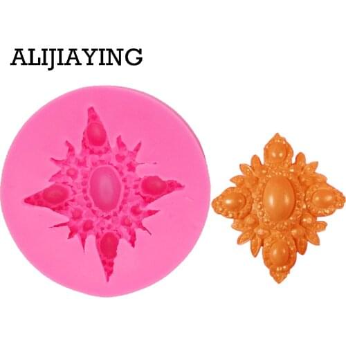 M0763 1Pcs Pearl Gem Cooking Tools Chocolate Mold Decoration Silicone Mold Fondant Sugar Craft Molds DIY Cake Decorating tools