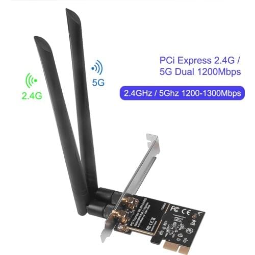 Multifunction 2.4G / 5G Dual Band 7260HMW 867 Mbps Wireless PCI-E Wi-Fi Bluetooth 4.0 7260 WIFI CARD Desktop AC-7260 WLAN