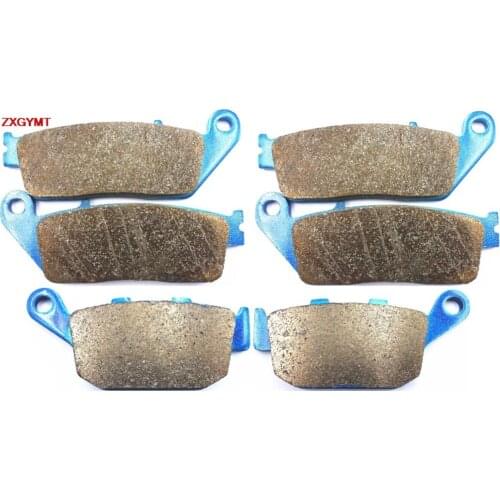 Sinter HH Disc Brake Pads Set fit for KAWASAKI KLE 650 KLE650 Versys LT 2015 2016 Front Rear 16 15