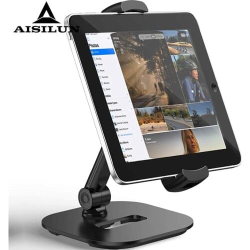 Tablet Stands For Ipad Pro 12.9 Inch Apple Air 10.9 Bracket 7-13'' Tablet Holder Desk Accessories Folding Metal Support