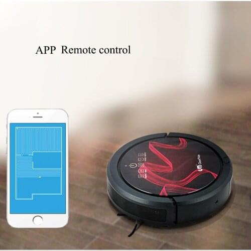 APP WIFI remote control 110V US plug robotic vacuum cleaner with mopping strong sunction Ultrasonic wave technical Li-battery