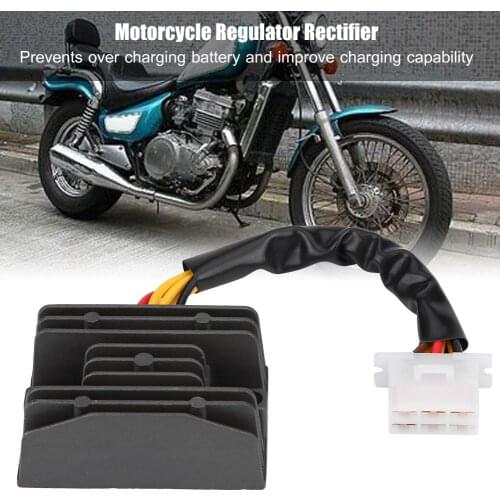 4 Wires Voltage Regulator Rectifier Motorcycle Boat Motor Mercury for Kawasaki EN400 EN500 EL250 EL252 Z750 EX400