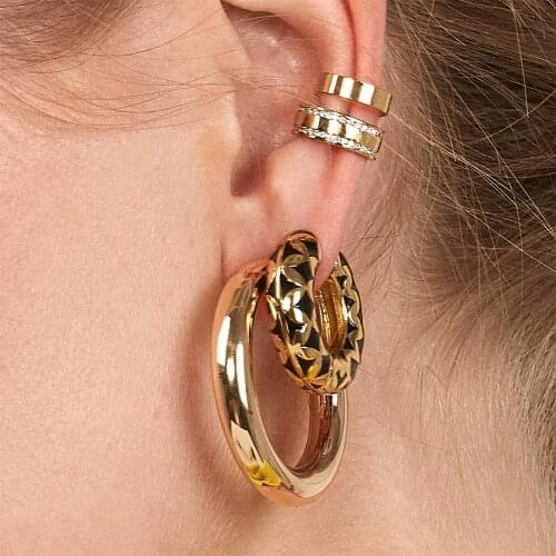 Luxury Famous Brand Fashion Vintage Round Drop Earrings Dangle Earrings For Women Party Gift