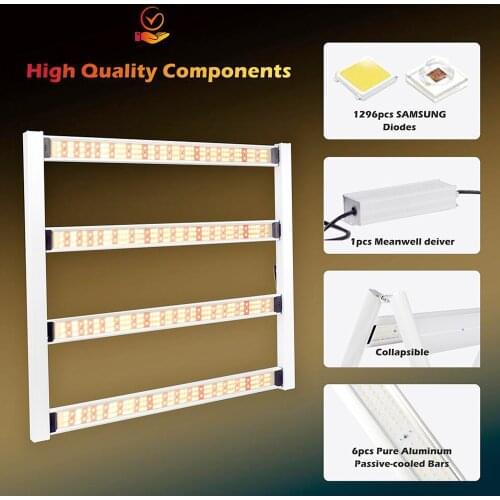 3200W Full Spectrum LED Grow Light High Brightness Phyto Lamp For Indoor Tent Seedling Veg Plant Growing Lamp Fitolampy