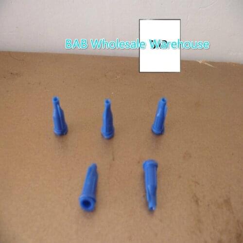 Dark blue color 1000 pcs/lot Dispensing Syringe Barrel Tip Caps with Luer Lock/Screw Type Connection