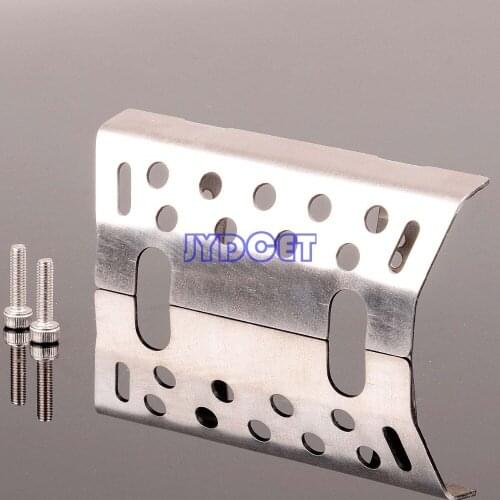 TRX4331FR Stainless Steel Axle Skid Plate Bumper Bottom Protection For RC Model Car Traxxas TRX-4