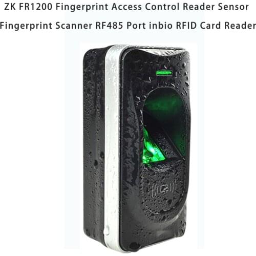 FR1200 Waterproof Fingerprint Access Control Reader Sensor Fingerprint Scanner RF485 RFID Card Reader
